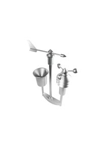 homematic IP , Funkwetterstation »Smart Home Funk-Wetter« , silberfarben , Temperaturerfassung