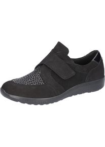 Waldl&auml;ufer Waldl&auml;ufer, Unisex, Klettschuh &raquo;K-IRA-Soft&laquo; , Halbschuh, Bequemschuh in Komfortweite H (= sehr weit), schwarz, 7 (40,5), Klettschuh mit Orthotritt - 