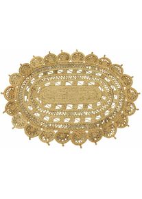 CarpetFine, CarpetFine Sisalteppich &raquo;Juteteppich Cate&laquo; rechteckig 13 mm H&ouml;he nat&uuml;rliches Pflanzenmaterial von Hand gewebt, Boho Style, natur, Jute, 13