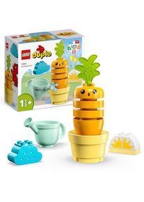 Lego , Konstruktionsspielsteine »Wachsende Karotte (10981), DUPLO My First«, (11 St.) , bunt