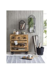 Sit, Sit K&uuml;chenwagen &raquo;Rustic&laquo; Shabby Chic, Vintage, natur, B/H/T: 78 cm x 87 cm x 50 cm