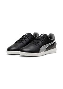 Puma , Hallenschuh »KING MATCH IT JR« , schwarz , Weiches synthetisches Obermaterial