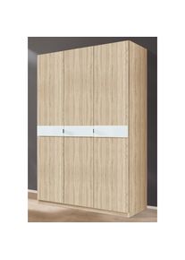 Priess, Priess Kleiderschrank &raquo;Dreht&uuml;renschrank Kleiderschrank Schrank Schlafzimmerschrank Madrid&laquo; mit farbiger Glasauflage, erweiterbar mit 