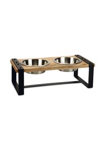 Futternapf »Holz Hundenapf Set« , braun , Designed by Lotte