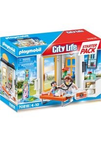Playmobil , Konstruktions-Spielset »Starter Pack Kinderärztin (70818), My City Life«, (57 St.), Made in Germany , bunt