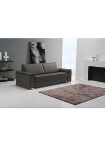 Egoitaliano Schlafsofa »Cecilia, modern & elegant, erstklassiger Sitzkomfort, Dauerschläfer«, inkl. Matratze und hochwertigem Metallbettrahmen, toller...