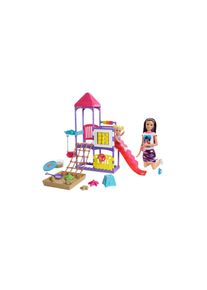 Barbie , Spielwelt »Babysitter Spielplatz«, (Set) , bunt , Barbie