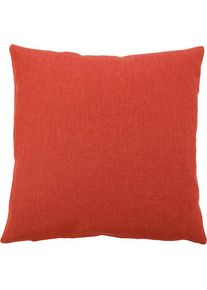 Gözze Dekokissen »Milano« mit Reissverschluss, Kissenhüle ohne Füllung, 2 Stück , rot , Gözze , Obermaterial: 100% Polyester