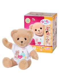Baby Born , Kuscheltier »Teddy Bär, weiss«, inklusive Strampler - Teddybär , weiss
