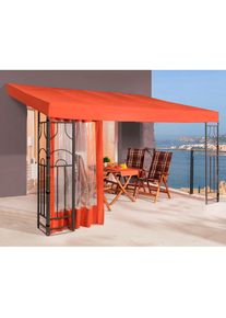 Quick Star , Anbaupavillon »Romana«, BxT: 400x300 cm , orange