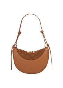 Samantha Look , Umhängetasche echt Leder, Made in Italy , braun