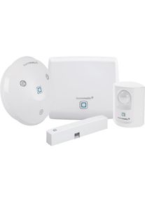 homematic IP , Smart-Home Starter-Set , weiss , Die Alarmsirene ermöglicht eine akustische und optische Signalisierung im Alarmfall