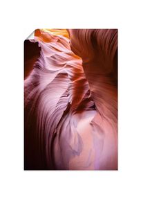Artland Wandbild »Schmale Pfade durch den Antelope Canyon«, Bilder von Amerika, (1 St.), als Alubild, Leinwandbild, Wandaufkleber oder Poster in versch....