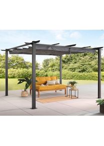 Pavillon »Pergola Tilos«, BxTxH: 400x300x216 cm , grau , Konifera