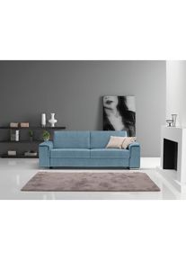 Egoitaliano Schlafsofa »Cecilia, modern & elegant, erstklassiger Sitzkomfort, Dauerschläfer«, inkl. Matratze und hochwertigem Metallbettrahmen, toller...