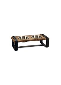 Futternapf »Holz Hundenapf Set« , braun , Designed by Lotte
