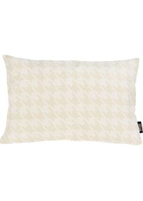 Dekokissen »Windsor Bird« Jacquardgewebte Kissenhülle ohne Füllung mit Reissverschluss, 1 Stück , beige , done. , Obermaterial: 60% Baumwolle, 40%...