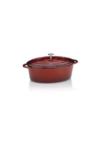 Bratentopf »Calido 33 cm«, Gusseisen , rot , Kela