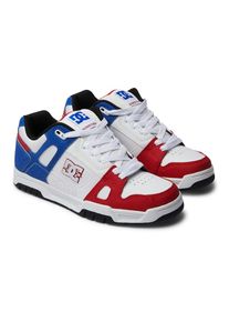 DC Shoes , Sneaker »Stag« , weiss , Leder-, Nubukleder- oder Wildlederobermaterial...