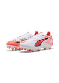 Puma , Fussballschuh »ULTRA 5 MATCH FG/AG« für Rasenplätze , weiss , SPEEDSYSTEM Laufsohle und FastTrack Stollen für explosive Beschleunigung und...