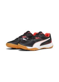 Puma , Hallenschuh »SOLARFLASH II« , rot , Ventmesh+ bietet leichte Atmungsaktivität und Komfort