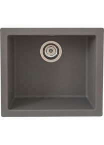 respekta , Einbauspüle , grau