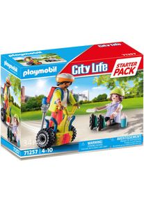 Playmobil , Konstruktions-Spielset »Starter Pack, Rettung mit Balance-Racer (71257), My City Life«, (34 St.), Made in Europe , bunt