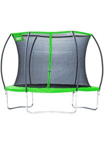 Gartentrampolin »57121 Superstar 2.0«, Ø 305 cm, mit Netz , grün , BEST Sporting