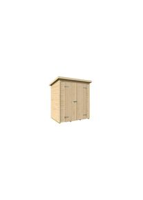 Gartenhaus»CreativeLivingZermattmitPultdachFSC170x120x199«Holzart:Fichte(Estland) , beige