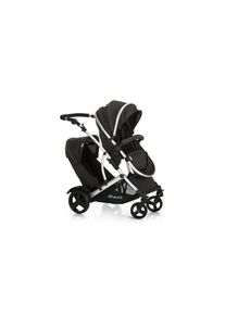 hauck , Geschwisterwagen »Duett 2 Blac«, 36 kg , schwarz