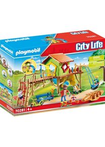 Playmobil , Konstruktions-Spielset »Abenteuerspielplatz (70281), My City Life«, (83 St.), Made in Germany , bunt