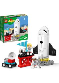 Lego , Konstruktionsspielsteine »Spaceshuttle Weltraummission (10944), DUPLO Town«, (23 St.), Made in Europe , bunt