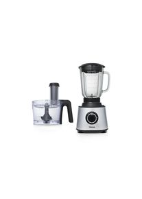 Tristar, K&uuml;chenmaschine &raquo;MX-4823 Edelstahl/Schwarz/Transparent&laquo;, silberfarben, edelstahlfarben, schwarz, Einheitsgr&ouml;&szlig;e, K&uuml;chenmaschine