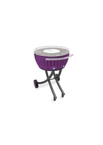 LotusGrill, LotusGrill Holzkohlegrill &raquo;XXL Pflaumenlila&laquo;, violett, B/H/T: 60 cm x 60 cm