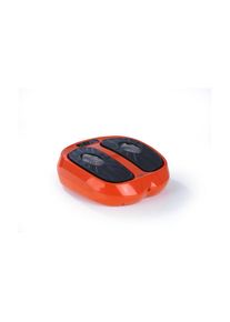 MAXXMEE , Massagegerät »24 V, Schwarz/Orange« , orange , Vibrations-Massagegerät mit zusätzlicher Shiatsu-Massage