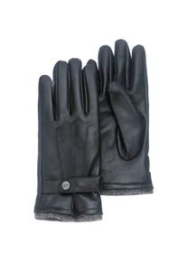 Pearlwood , Lederhandschuhe, Touchscreen proofed - mit 10 Fingern bedienbar , schwarz