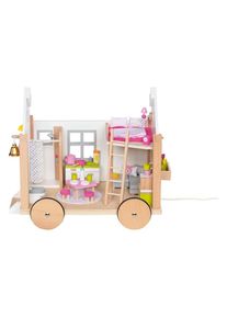 goki , Puppenhaus »Tiny House Hygge 40-teilig«, (40 tlg.) , beige