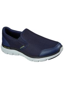 Skechers , Slip-On Sneaker »FLEX ADVANTAGE 4.0« Slipper, Schhlupfschuh, Komfortschuh mit Air Cooled Memory Foam , blau , Lässiger Halbschuh zum...