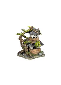 Aquariendeko »Ornaments Haus mit Bonsa« , bunt , Nobby