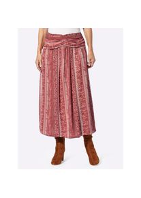 Inspirationen, Unisex, T&uuml;llrock, rosenholz, cognac, bedruckt, 20, aus recyceltem Polyester