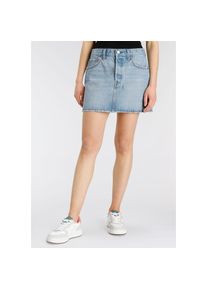 Levi's Levi's, Unisex, Jeansrock &raquo;ICON SKIRT&laquo; mit Used-Effekten und ausgefransten Kanten, light indigo, 29, Rock von Levi's