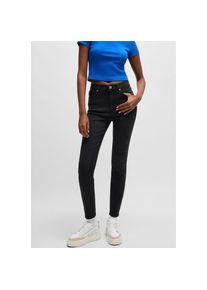 HUGO Blue , Damen , Skinny-fit-Jeans »Malu«, Skinny Fit mit mittlerer Leibhöhe , schwarz , Skinny-Fit Jeans von HUGO Blue Womenswear
