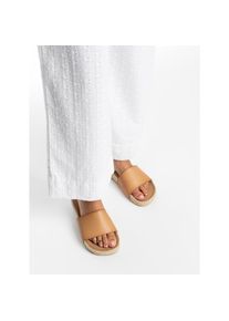 Roxy , Sandale »Slippy« , braun , Obermaterial: Weiches Obermaterial aus...