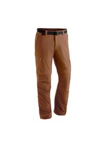 Maier Sports , Herren , Funktionshose »Tajo 2« Herren Wanderhose, zipp-off Outdoor-Hose, 4 Taschen, Regular Fit , braun , Dank praktischer...