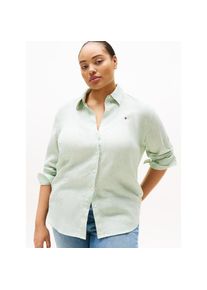 Tommy Hilfiger Curve , Hemdbluse »CRV ESS LINEN RELAXED SHIRT«, in Grossen Grössen, Leinenqualität , Hemdbluse von Tommy Hilfiger Curve