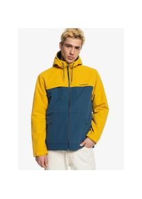 Quiksilver , Parka »Waiting Period« , goldfarben , Stoff: Polyester-Leinwandgewebe