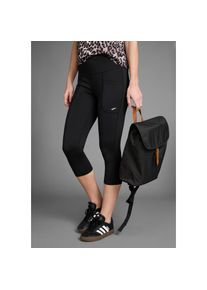 Fayn Sports, Unisex, FAYN SPORTS Caprileggings mit Figur formenden N&auml;hten und hohem Bund, schwarz, 56, N-Gr, Caprileggings in sportlichem Stil