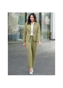 Inspirationen, Unisex, Jackenblazer &raquo;Blazer&laquo;, schilf, 36, knitterfreie & pflegeleichte Kofferqualit&auml;t