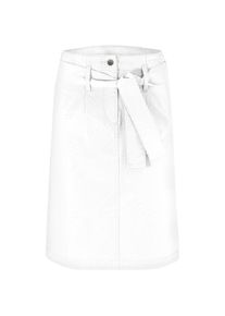 Heine , Jeansrock , weiss , In leicht ausgestellter Form