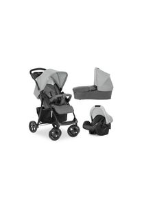 hauck , Kinder-Buggy »Kinderwagenset Shopper Trioset«, 25 kg , grau